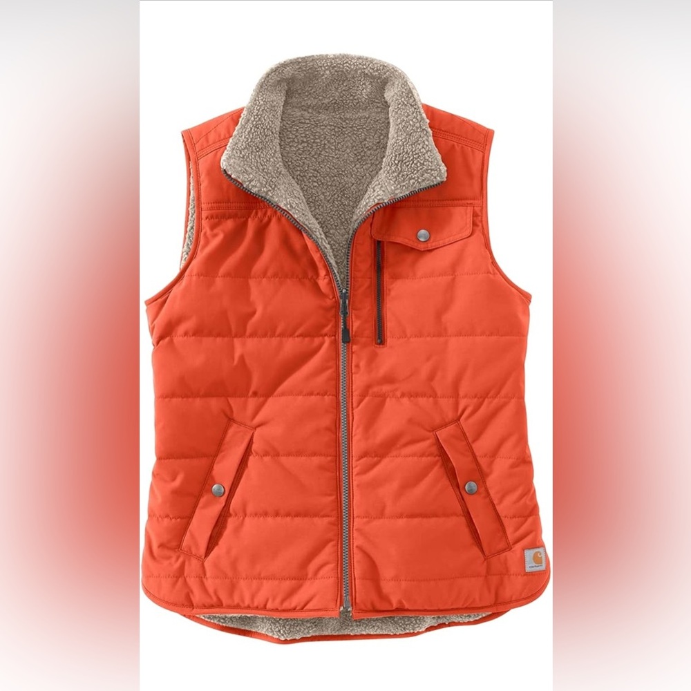 Carhartt plus size 2X reversible sherpa vest